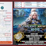 SHIO88 JACKPOT STARLIGHT ARCHER 1000 Rp.25.028.663,- LUNAS