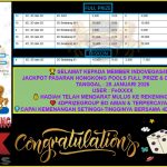 INDOVEGAS4D JACKPOT HONGKONG POOLS Rp.30.000.000,- LUNAS