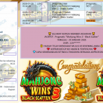 AKASARA4D JACKPOT PRAGMATIC “Mahjong Wins 3 – Black Scatter” Rp.14.000.000,- LUNAS