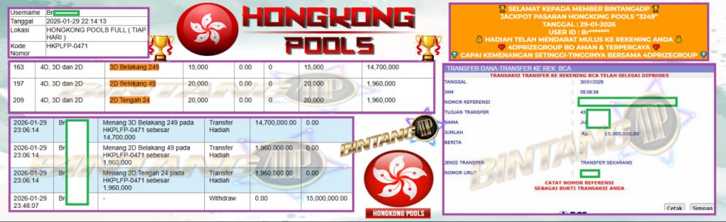 BINTANG4DP JACKPOT PASARAN HONGKONG POOLS “3249”‎‏‏‎ ‎‎‏‏‎ ‎‏‏‎ ‎‏‏‎ ‎‎‏‏‎ ‎‏‏‎ ‎‏‏‎  ‎‎‏‏‎ ‎‏‏‎ ‎‏‏‎ ‎‎‏‏‎ ‎‏‏‎ ‎‏‏‎‎‎‏‏‎ ‎‏‏‎ ‎‏‏‎ ‎‎‏‏‎ ‎‏‏‎ ‎‏‏‎‎‎‏‏‎ ‎‏‏‎ ‎‏‏‎ ‎‎‏‏‎ ‎‏‎‏‏‎Rp15.000.000,- LUNAS