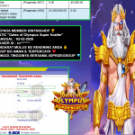 BINTANG4DP JACKPOT PRAGMATIC “Gates of Olympus Super Scatter” ‎‏‏‎Rp 13.011.000,- LUNAS