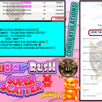4DSUPER JACKPOT PRAGMATIC ” SUGAR RUSH SUPER SCATTER ” Rp 14.000.000,- LUNAS