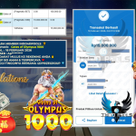 INDO4DPOOLS JACKPOT PRAGMATIC SLOT ” Gates of Olympus 1000 ” Rp 15.000.000,- LUNAS