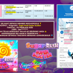 INDO4DPOOLS JACKPOT PRAGMATIC SLOT ” Sugar Rush Super Scatter ” Rp 19.000.000,- LUNAS