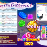 INDO4DPOOLS JACKPOT PRAGMATIC SLOT ” Sweet Bonanza 1000 ” Rp 10.700.000,- LUNAS