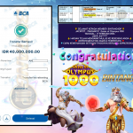 BINTANG4DP JACKPOT PRAGMATIC ” Gates of Olympus 1000 ” Rp 40,000,000,- LUNAS