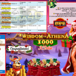 AKSARA4D JACKPOT PRAGMATIC SLOT “Wisdom of Athena 1000 Xmas”‎‏‏‎‎ Rp20.000.000,- LUNAS