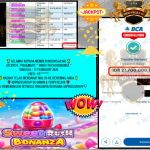 INDOVEGAS4D JACKPOT PRAGMATIC ” SWEET RUSH BONANZA ” Rp 27,700,000,- LUNAS