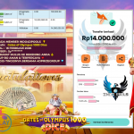 INDO4DPOOLS JACKPOT PRAGMATIC SLOT ” Gates of Olympus 1000 Dice ” Rp 14.000.000,- LUNAS