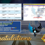 INDo4DPOOLS JACKPOT PRAGMATIC SLOT ” Gates of Olympus 1000″ Rp 40.500.000,- LUNAS