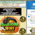 SHIO88 JACKPOT PRAGMATIC “Mahjong Wins 3 – Black Scatter”‎‏‏‎‎                                 Rp 38.000.000,- LUNAS