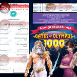 INDO-POOLS JACKPOT PRAGMATIC ”Gates of Olympus 1000″ Rp 10.000.000,- LUNAS