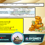 AKSARA4D JACKPOT PASARAN SYDNEY LOTTO (TIAP HARI) “2367” Rp17.000.000,- LUNAS