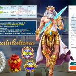 INDO4DPOOLS JACKPOT PRAGMATIC SLOT ” Gates of Olympus 1000 ” Rp 10.000.000,- LUNAS