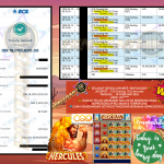 BINTANG4DP JACKPOT CQ Gaming ” 161_Hercules ” Rp 18,000.000,- LUNAS