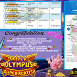 AKSARA4D JACKPOT PRAGMATIC SLOT “Gates of Olympus Super Scatter”‎‏‏‎‎ Rp25.000.000,- LUNAS