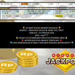 AKSARA4D JACKPOT PASARAN SINGAPORE (SELASA & JUMAT OFF) “6923” Rp10.000.000,- LUNAS