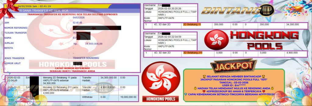 BINTANG4DP JACKPOT PASARAN HONGKONG POOLS FULL “9211” ‎‎‏‏‎ ‎‏‏‎ ‎‏‏‎ ‎‎‏‏‎ ‎‏‏‎ ‎‏‏‎‎‎‏‏‎ ‎‏‏‎ ‎‏‏‎ ‎‎‏‏‎ ‎‏‏‎ ‎‏‏‎‎‎‏‏‎ ‎‏‏‎ ‎‏‏‎ ‎‎‏‏‎ ‎‏‏‎ ‎‏‏‎‎‎‏‏‎ ‎‏‏‎ ‎‏‏‎ ‎‎‏‏‎ ‎‏‏‎ ‎‏‏‎Rp 19.000.000,- LUNAS