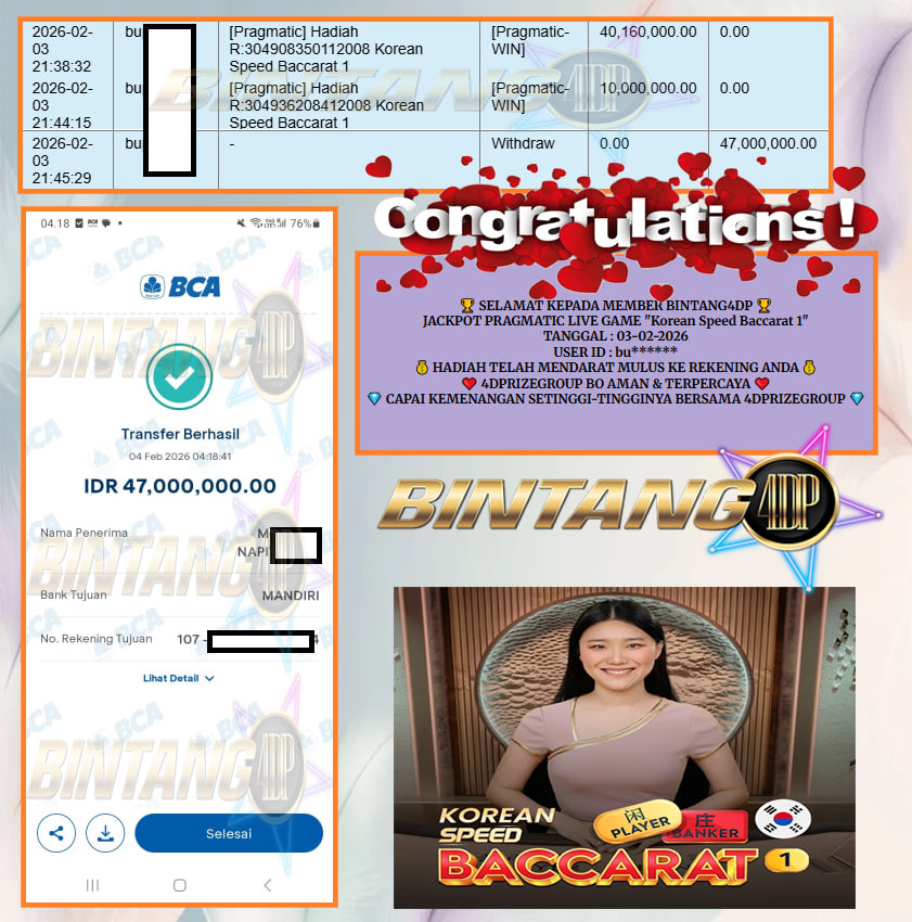 BINTANG4DP JACKPOT PRAGMATIC LIVE GAME “Korean Speed Baccarat 1” ‎‏‏‎‎‎‏‏‎ ‎‏‏‎ ‎‏‏‎ ‎‎‏‏‎ ‎‏‏‎ ‎‏‏‎‎‎‏‏‎ ‎‏‏‎ ‎‏‏‎ ‎‎‏‏‎ ‎‏‏‎ ‎‏‏‎‎‎‏‏‎ ‎‏‏‎ ‎‏‏‎ ‎‎‏‏‎ ‎‏‏‎ ‎‏‏‎‎‎‏‏‎ ‎‏‏‎ ‎‏‏‎ ‎‎‏‏‎ ‎‏‏‎ ‎‏‏‎Rp 47.000.000,- LUNAS