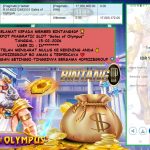 BINTANG4DP JACKPOT PRAGMATIC SLOT “Gates of Olympus” Rp 17.003.172,- LUNAS