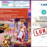INDOVEGAS4D JACKPOT PRAGMATIC SLOT “Gates of Olympus Super Scatter” Rp30.000.000,- LUNAS