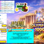 ANUGERAHTOTO JACKPOT PRAGMATIC ”GATES OF OLYMPUS 1000” Rp21.000.000,- LUNAS