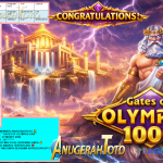 ANUGERAHTOTO JACKPOT PRAGMATIC “GATES OF OLYMPUS 1000″ Rp30.000.000,- LUNAS