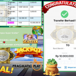 SHIO88 JACKPOT PRAGMATIC SLOT ”Gates of Olympus Super Scatter” Rp10,000.000,- LUNAS