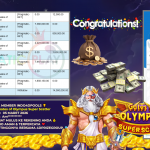 INDO4DPOOLS JACKPOT PRAGMATIC ” Gates of Olympus Super Scatter ” Rp 14.000.000 ,- LUNAS