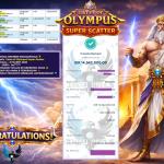 INDO4DPOOLS JACKPOT PRAGMATIC ” Gates of Olympus Super Scatter ” Rp 14.542.000,- LUNAS