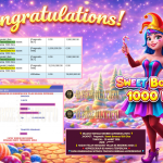 4DPRIZEWLATOTO JACKPOT PRAGMATIC ” Sweet Bonanza 1000 Dice ” Rp 19.000.000,- LUNAS