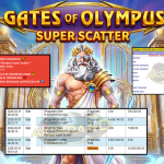 AKSARA4D JACKPOT PRAGMATIC “Gates of Olympus Super Scatter”‎‏‏‎‎ Rp10.000.000,- LUNAS
