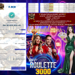 4DSUPER JACKPOT PRAGMATIC ” Mega Roulette 3000 ” Rp 30,000,000,- LUNAS