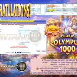 BINTANG4DP JACKPOT PRAGMATIC ” Gates of Olympus 1000 ” Rp 27,500,000,- LUNAS