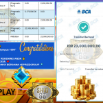 SHIO88 JACKPOT PRAGMATIC SLOT ”Gates of Olympus 1000” Rp23,000.000,- LUNAS