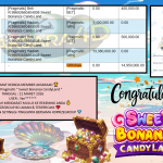 AKSARA4D JACKPOT PRAGMATIC “Sweet Bonanza CandyLand”‎‏‏‎‎ Rp14.950.000,- LUNAS