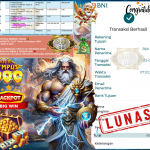 SHIO88 JACKPOT PRAGMATIC SLOT “Gates of Olympus 1000” Rp50.000.000,- LUNAS