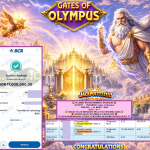AKSARA4D JACKPOT PRAGMATIC “Gates of Olympus”‎‏‏‎‎ Rp17.000.000,- LUNAS
