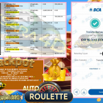 AKSARA4D JACKPOT PRAGMATIC “Auto Roulette”‎‏‏‎‎ Rp16.000.000,- LUNAS