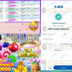 4DPRIZEWLATOTO JACKPOT PRAGMATIC SLOT ”Sweet Bonanza 1000” Rp11,000.000,- LUNAS