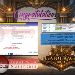 INDO-POOLS JACKPOT PRAGMATIC ” Gates of Gatot Kaca 1000 ” Rp 14,000,000,- LUNAS