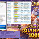 BINTANG4DP JACKPOT PRAGMATIC ” Gates of Olympus 1000 ” Rp 25,000,000 ,- LUNAS