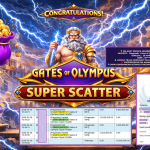 INDO4DPOOLS JACKPOT PRAGMATIC ” Gates of Olympus Super Scatter ” Rp 10.000.000,- LUNAS