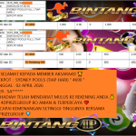BINTANG4DP JACKPOT SYDNEY POOLS (TIAP HARI) ” 4690 ” Rp14.500.000,- LUNAS