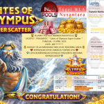 INDOPOOLS JACKPOT PRAGMATIC “Gates of Olympus Super Scatter”‎‏‏‎‎ Rp16.200.000,- LUNAS