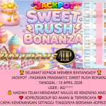 BINTANG4DP JACKPOT PRAGMATIC SWEET RUSH BONANZA Rp 32,600,000,- LUNAS