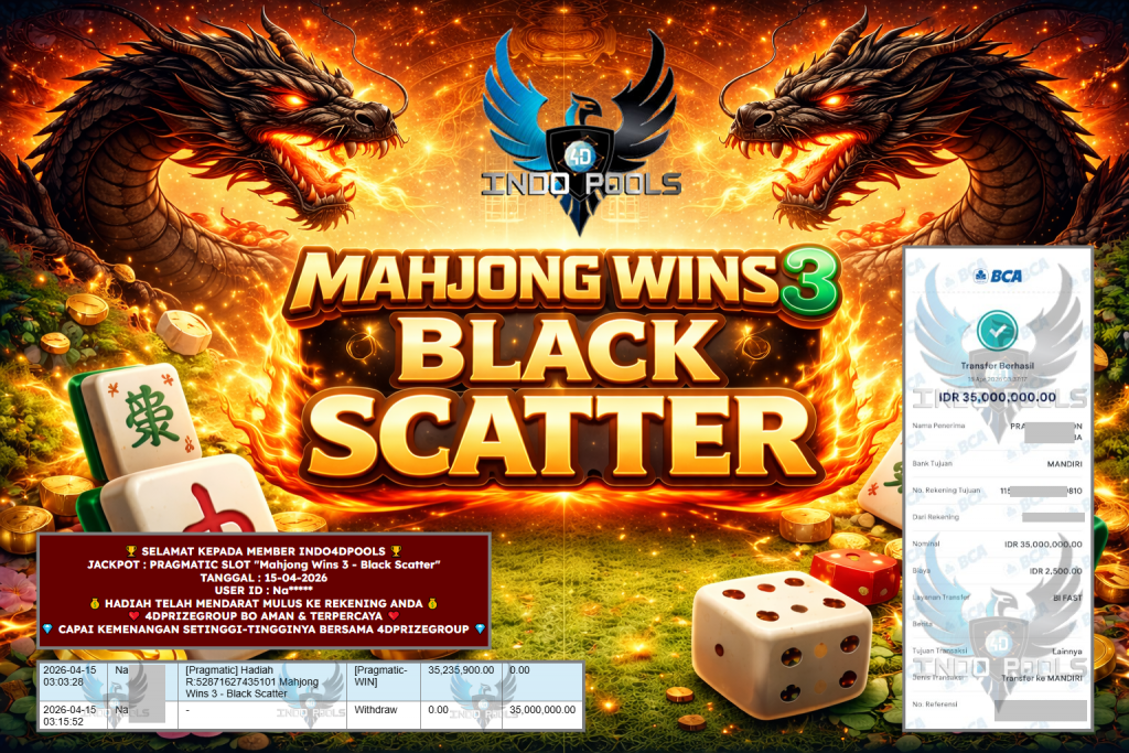 INDO4DPOOLS JACKPOT PRAGMATIC SLOT “Mahjong Wins 3 – Black Scatter” ‎‎‏‏‎ ‎‏‏‎ ‎‏‏‎ ‎‎‏‏‎ ‎‏‏‎ ‎‏‏‎‎‎‏‏‎ ‎‏‏‎ ‎‏‏‎ ‎‎‏‏‎ ‎‏‏‎ ‎‏‏‎‎‎‏‏‎ ‎‏‏‎ ‎‏‏‎ ‎‎‏‏‎ ‎‏‏‎ ‎‏‏‎ ‎‎‏‏‎ ‎‏‏‎ ‎‏‏‎‎‎‏‏‎ ‎‏‏‎ ‎‏‏‎ ‎‎‏‏‎ ‎‏‏‎‎‏‏‎Rp 35.000.000,- LUNAS