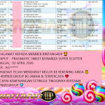 BINTANG4DP JACKPOT PRAGMATIC SWEET BONANZA SUPER SCATTER Rp48.000.000,- LUNAS