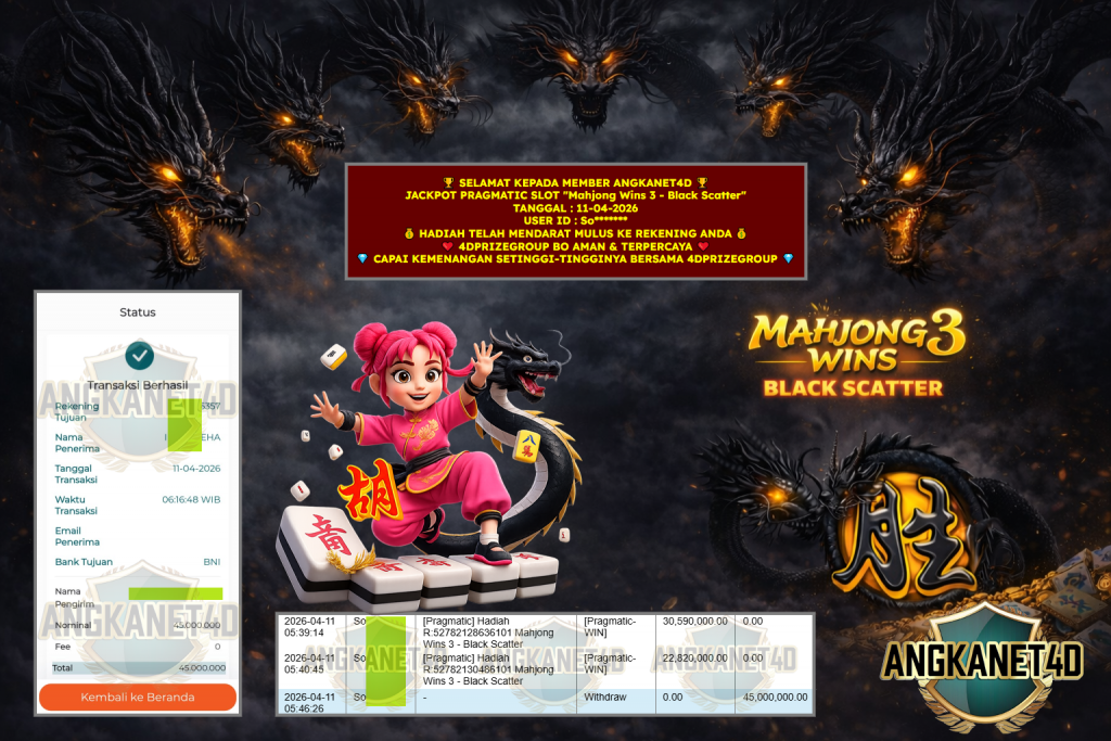 ANGKANET4D JACKPOT PRAGMATIC SLOT “Mahjong Wins 3 – Black Scatter” ‎‎‏‏‎ ‎‏‏‎ ‎‏‏‎ ‎‎‏‏‎ ‎‏‏‎ ‎‏‏‎‎‎‏‏‎ ‎‏‏‎ ‎‏‏‎ ‎‎‏‏‎ ‎‏‏‎ ‎‏‏‎‎‎‏‏‎ ‎‎‏‏‎ ‎‏‏‎ ‎‏‏‎ ‎‎‏‏‎ ‎‏‏‎ ‎‏‏‎‎‏‏‎ ‎‏‏‎ ‎‎‏‏‎ ‎‏‏‎ ‎‏‏‎Rp 45.000.000,- LUNAS