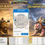 4DSUPER JACKPOT PRAGMATIC “Gates of Gatot Kaca” & “Gates of Olympus”‎‏‏‎‎ Rp15.500.000,- LUNAS